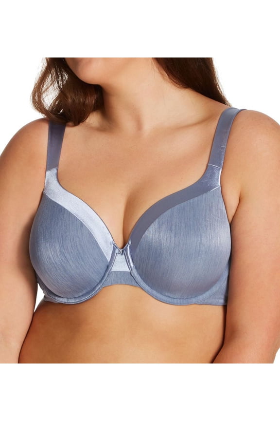Women's Vanity Fair 76338 Illumination Full Figure Underwire Bra (Blue Willow 38D)