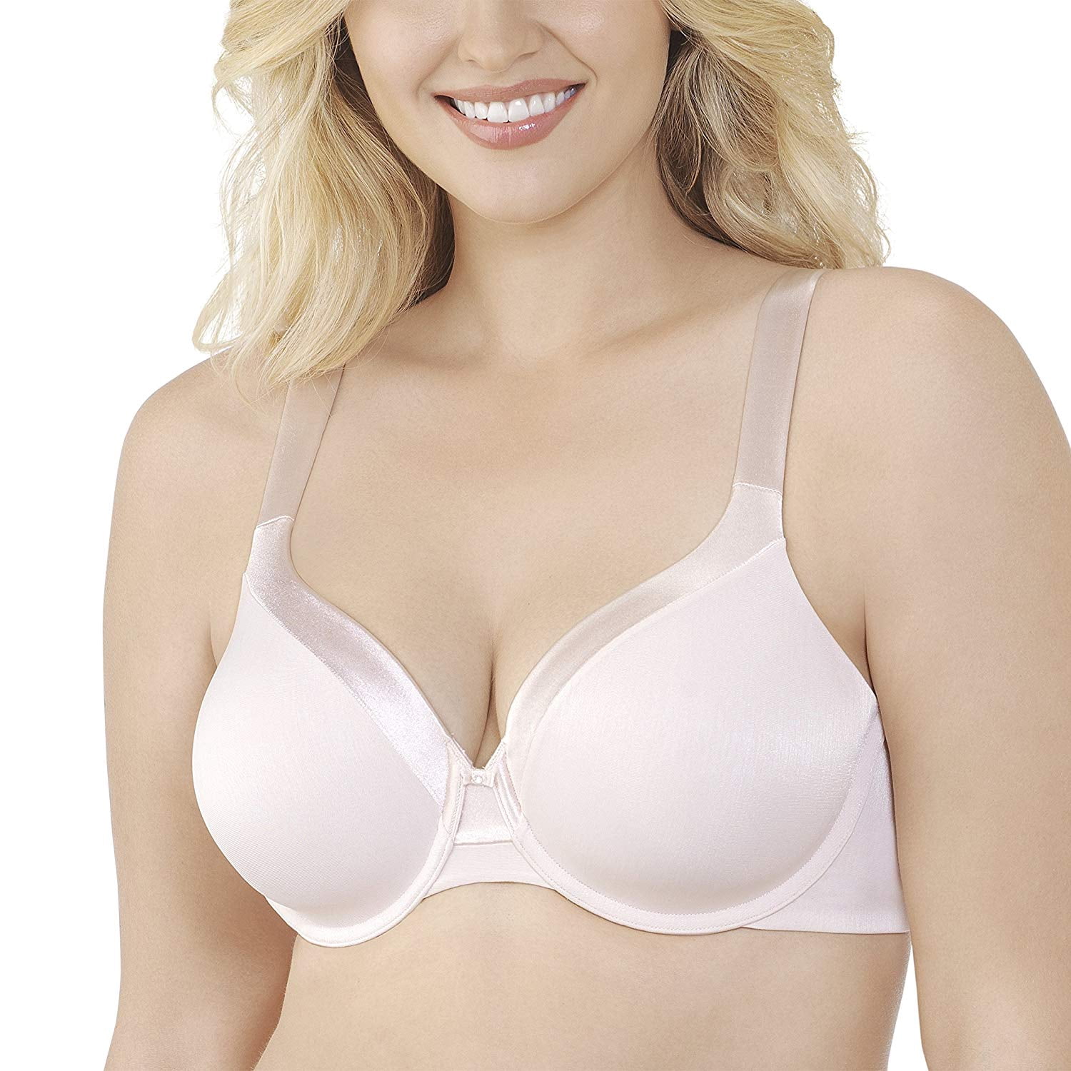 Women's Vanity Fair 76338 Illumination Full Figure Underwire Bra (Sheer ...