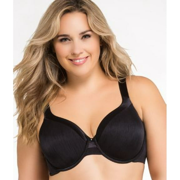 Women's Vanity Fair 76338 Illumination Full Figure Underwire Bra (Steele Violet 36C)