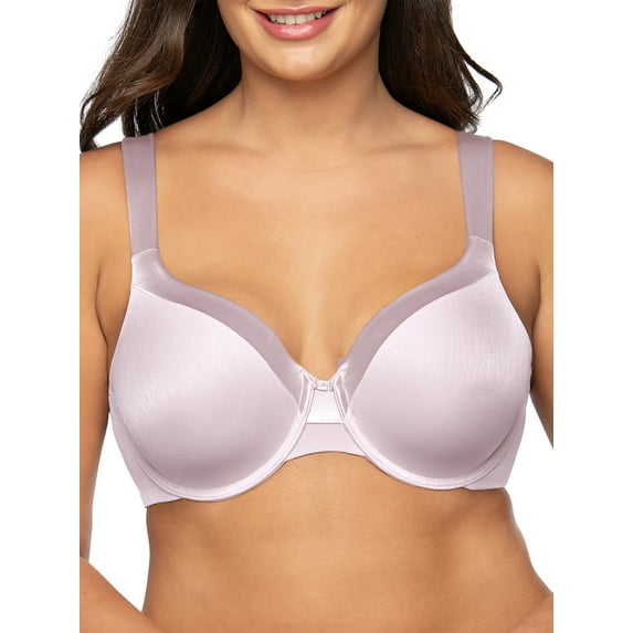 Women's Vanity Fair 76338 Illumination Full Figure Underwire Bra (Whimsical Lilac 40DD)