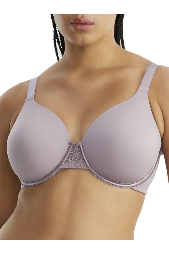 Women's Vanity Fair 76380 Beauty Back Full Figure Underwire Bra (Lilac Chalk 38C)
