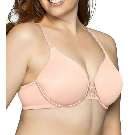 Women's Vanity Fair 76380 Beauty Back Full Figure Underwire Bra (Peach Sorbet 40C)