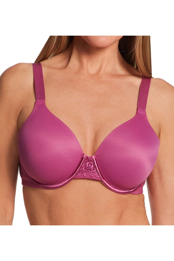 Women's Vanity Fair 76380 Beauty Back Full Figure Underwire Bra (Raspberry Haze 46C)
