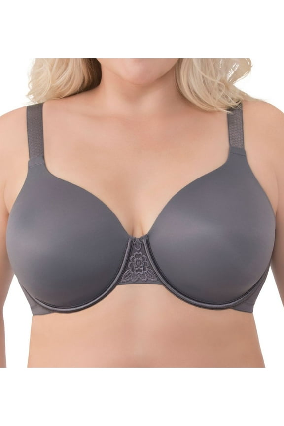 Women's Full Figure Beauty Back Smoothing Bra, 4 Way Stretch Fabric, Lightly Lined Cups, Style 76380