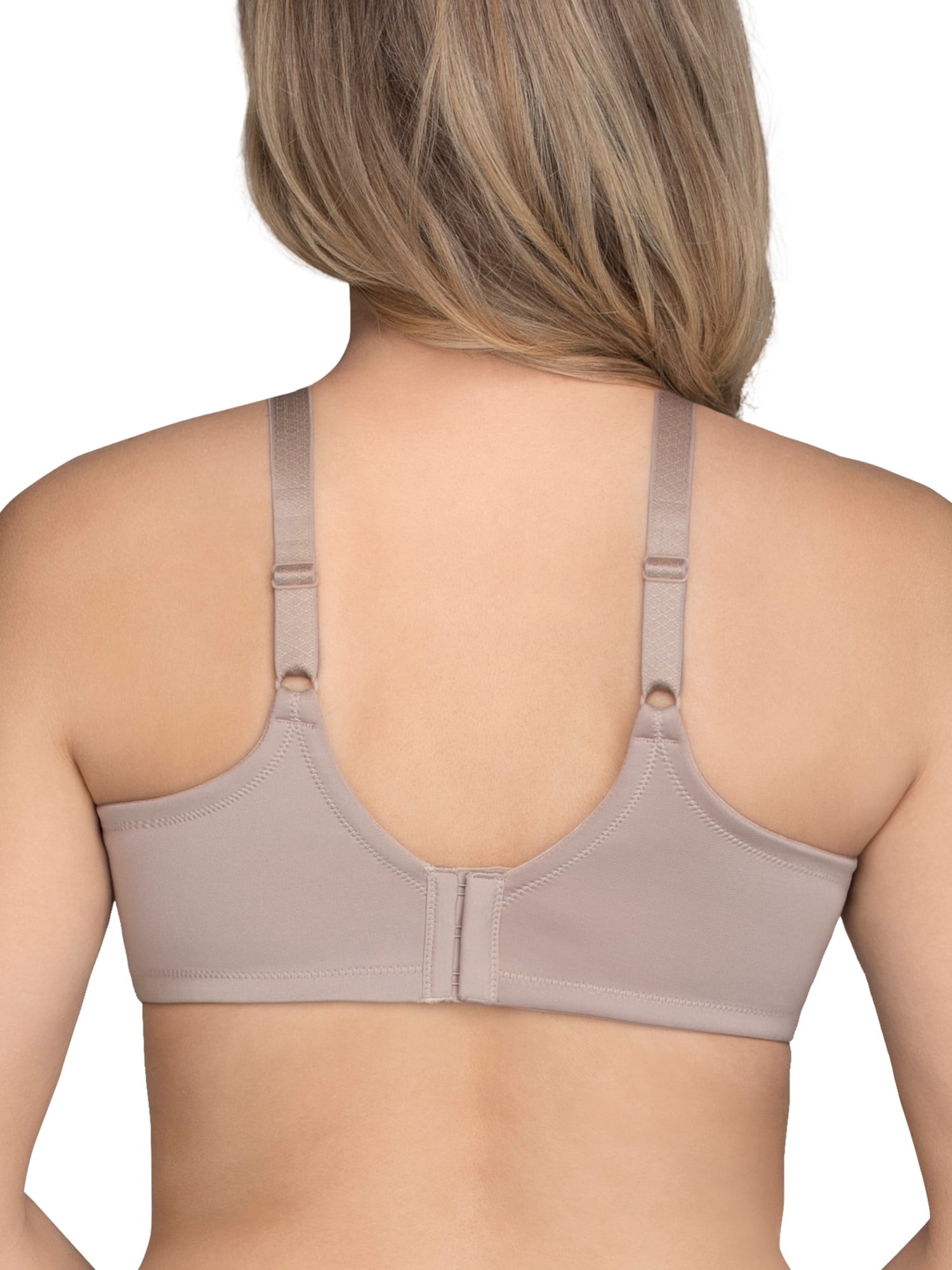Women's Vanity Fair 76382 Beauty Back Lace Full Figure Underwire Bra (ToastedCocunutCashmere 36DD)