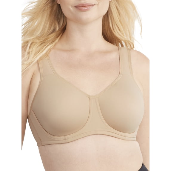 Women's Vanity Fair 78050 2-Ply High Impact Underwire Sports Bra (Damask Neutral 38C)