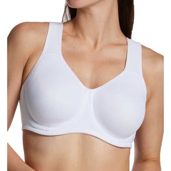 Women's Vanity Fair 78050 2-Ply High Impact Underwire Sports Bra (Star White 42DDD)