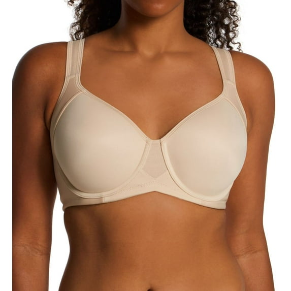 Women's Vanity Fair 78500 Medium Impact Underwire Sports Bra (Damask Neutral 40D)