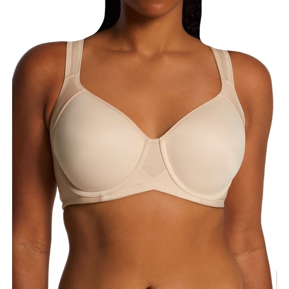 Women's Vanity Fair 78500 Medium Impact Underwire Sports Bra (Damask Neutral 44C)