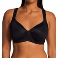 thumbnail image 1 of Women's Vanity Fair 78500 Medium Impact Underwire Sports Bra (Midnight Black 38C), 1 of 1