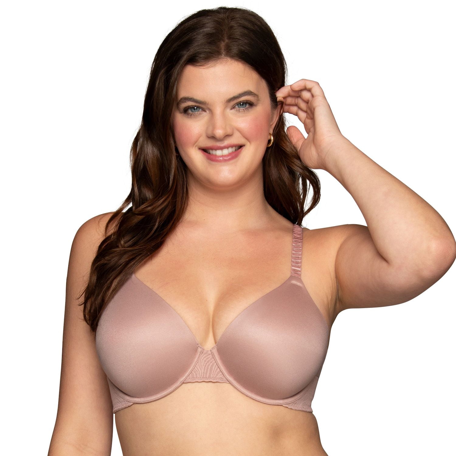 Women's Vanity Fair® Effortless Underwire Bra 78165 Color: Baked Blush Lace Size: 38 B