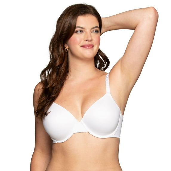 Women's Vanity Fair® Effortless Underwire Bra 78165 Color: Star White Lace Size: 34 DD