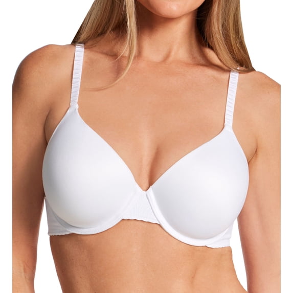 Women's Vanity Fair 78165 Effortless Comfortable Support Underwire Bra (Star White Lace 36D)