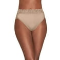thumbnail image 1 of Vanity Fair Lingerie Women's Underwear, Flattering Lace Hi-Cut Brief Panties, Sizes M - 2XL, 1 of 4