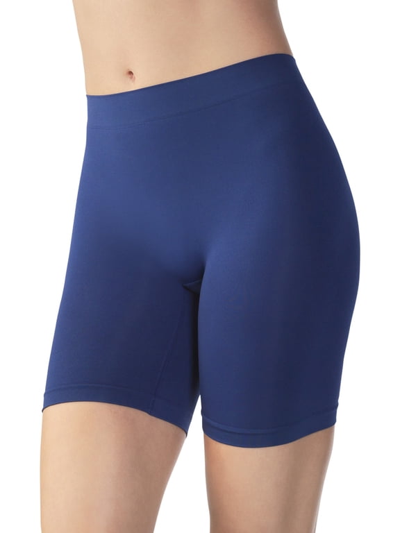 Women's Vassarette 12674 Comfortably Smooth Slip Short (Admiral Navy S)