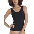thumbnail image 1 of Women's Vassarette 17672 Comfortably Smooth Spin Tank (Black Sable M), 1 of 7
