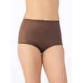 thumbnail image 1 of Women's Vassarette 40001 Undershapers Smoothing & Shaping Brief Panty (Chocolate Kiss 3X), 1 of 4