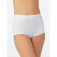 thumbnail image 1 of Women's Vassarette 40001 Undershapers Smoothing & Shaping Brief Panty (White Ice XL), 1 of 4