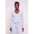 thumbnail image 1 of Women's Velour Zip Front Sweatshirt, 1 of 4