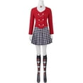 thumbnail image 1 of Women's Veronica Sawyer Dress Musical the Heathers 3 Uniform Outfit Heather Chandler Suit, 1 of 7