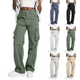 thumbnail image 1 of Women's Versatile High Waist Trousers for Autumn and Winter Comfortable Casual Pants Suitable for Multiple Occasions, 1 of 6