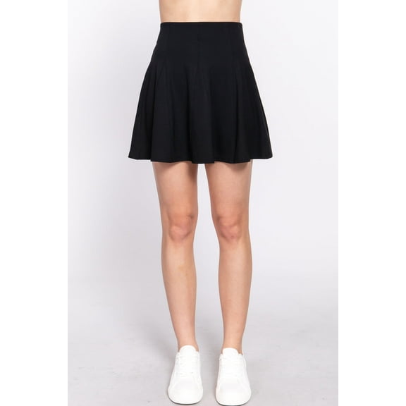 Women's Versatile Ponte Mini Skater Skirt