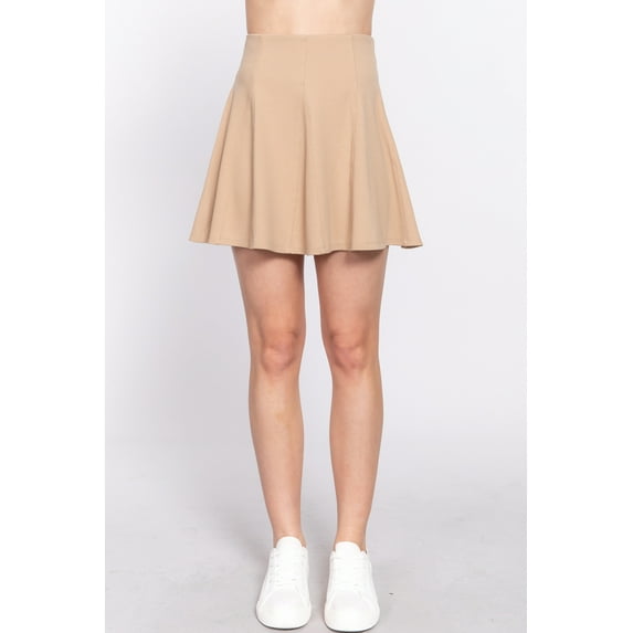 Women's Versatile Ponte Mini Skater Skirt