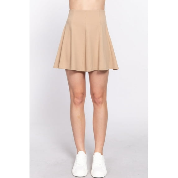 Women's Versatile Ponte Mini Skater Skirt