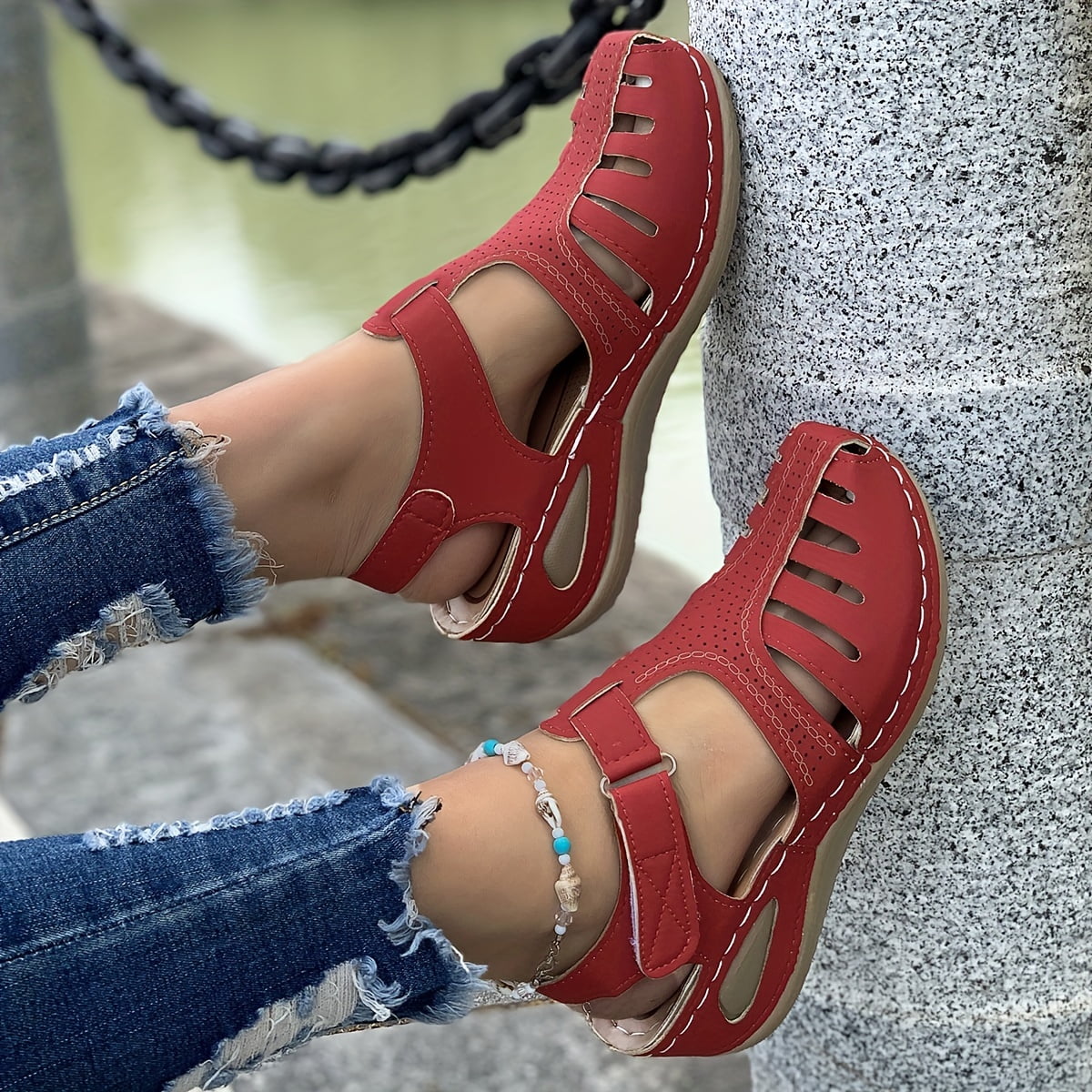 slingback shoes with closed toe