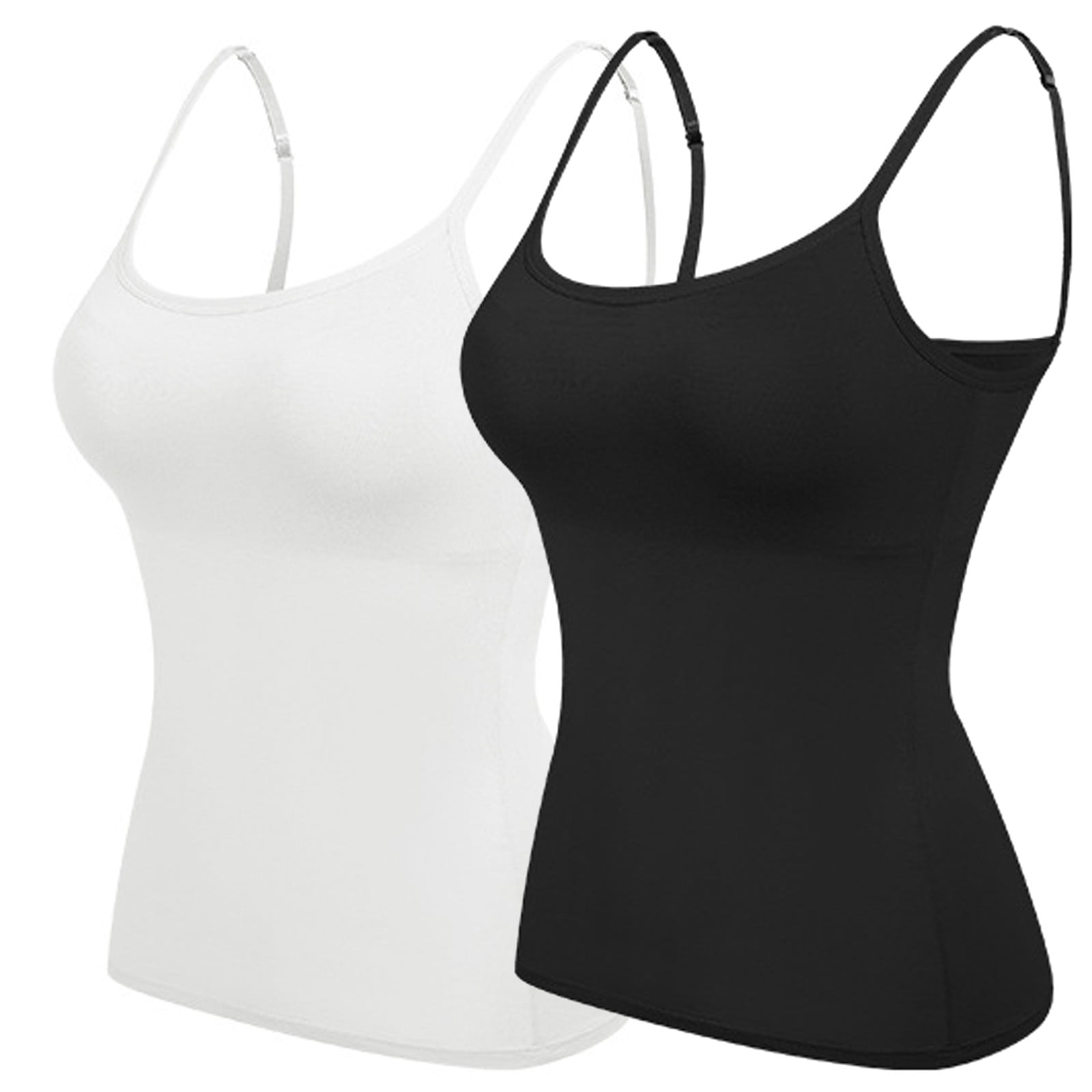 Women's Vest 2pcs Ladies Summer Vest Tops Casual Fashion Sexy Tops
