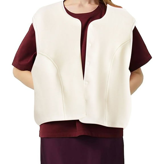 Women's Vest With Thick Velvet And Camisole Jacket Vest 2025 Loose Casual Top