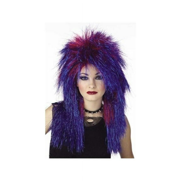 Women's Vibe Blue Shimmer Wig