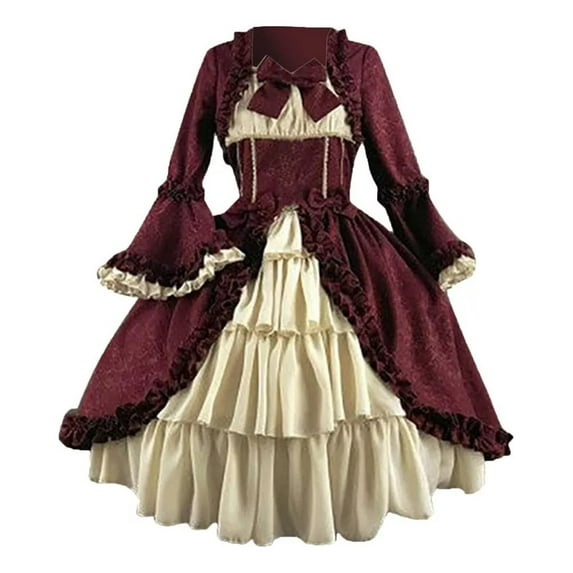 Women's Victorian Ball Gown Renaissance Court Dress
