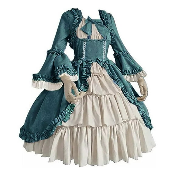 Women's Victorian Ball Gown Renaissance Court Dress
