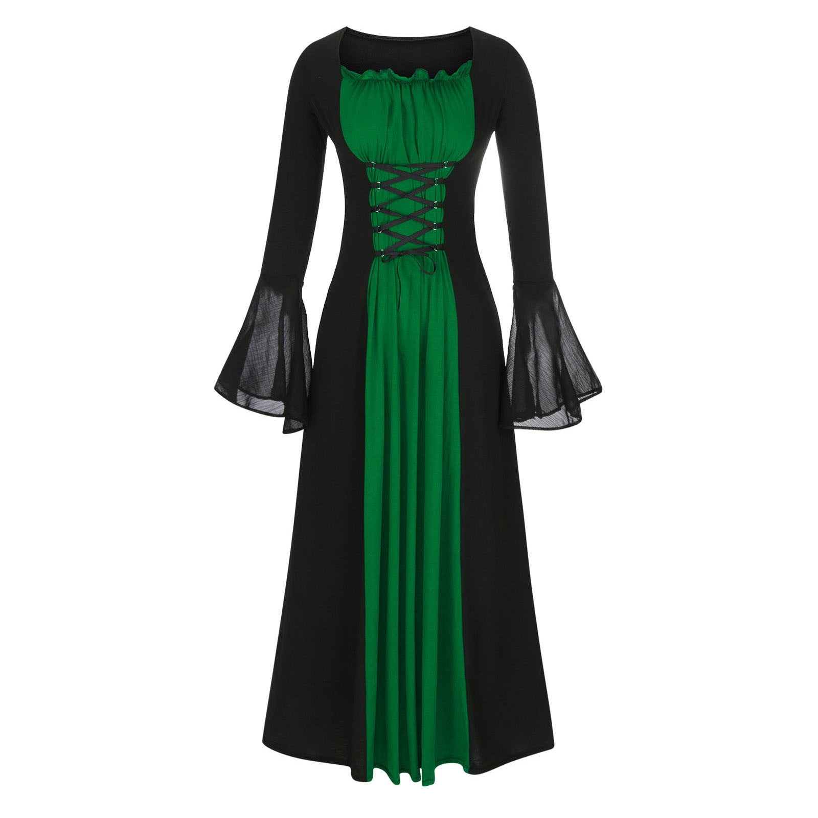 Corset Dress For Women Vintage Victorian Corset Dress IDALL Prom Dresses,Formal  Dresses Trumpet Sleeve Irish Shirt Dress With Corset Traditional Women  Cosplay Costumes Gothic Retro Graduation Dress Long Corset Dress Halloween  Costumes