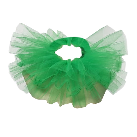 Women's Victorian Renaissances Ruffled Mesh Faux Collar Layered Tulle Neck Ruff Shawl for Costume Parties Clown Choker
