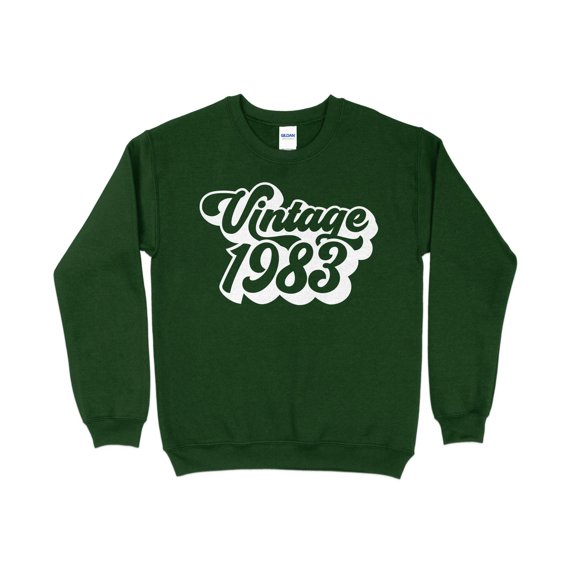 Women's Vintage 1983 Retro Sweatshirt, 40th Birthday Shirt