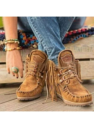 Short moccasin booties cheap