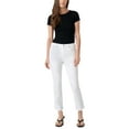 thumbnail image 1 of Women's Vintage Straight Ankle Jean - White, 1 of 5