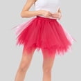 thumbnail image 1 of Women's Vintage Tutu Skirt 50s 80s Short Skirt Ballet Bubble For Party, 1 of 7