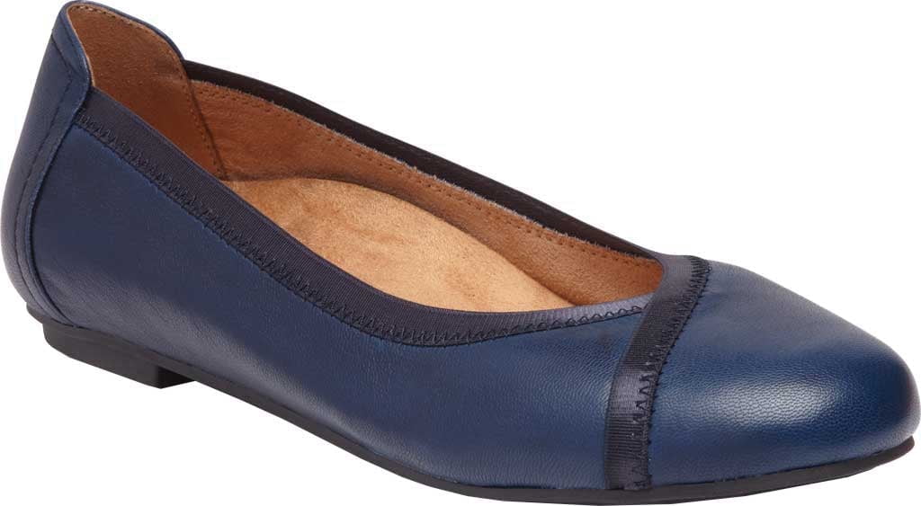 Flat Shoes Vionic Navy Shoes Women's Vionic Caroll Ballet Flat
