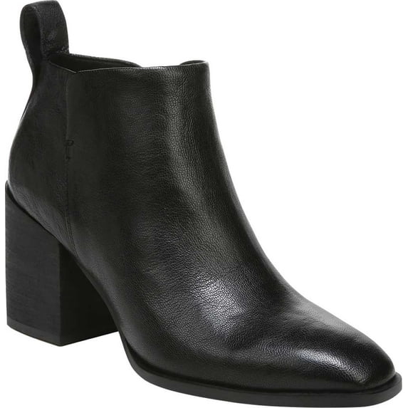 Women's Vionic Lyssa Bootie Black Distressed Leather