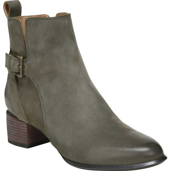 Women's Vionic Sienna Waterproof Bootie Olive Waterproof Nubuck