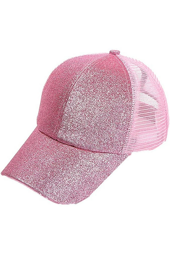 Women's Visors Ponytail Messy Buns Trucker Plain Baseball Visor Cap Unisex Hat Women's Accessories Visors