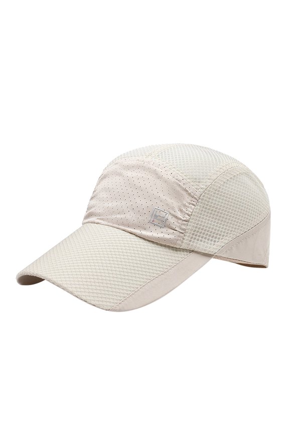 Women's Visors Unisex Mesh Cap Breathable Hat Work Cap Plain Sunshade Baseball Cap Mountain Climbing Outdoors Summer Cap Women's Accessories