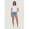 thumbnail image 1 of Women's WAX Fixed Cuff Denim Shorts, 1 of 4