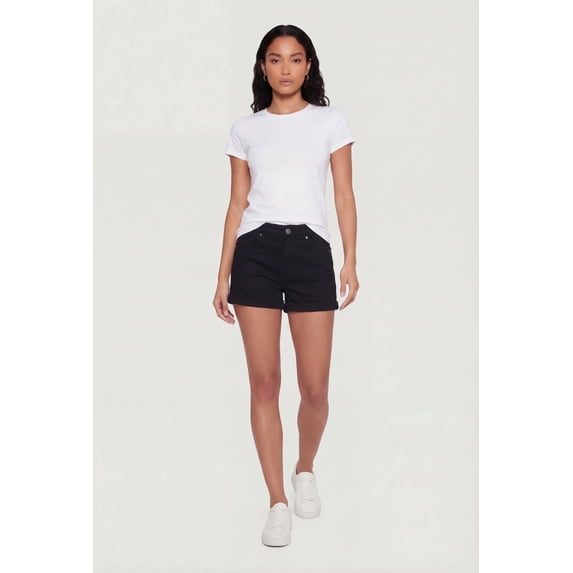 Women's WAX Fixed Cuff Denim Shorts