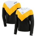 Women's WEAR by Erin Andrews Black/Gold Pittsburgh Steelers Plus Size