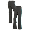 thumbnail image 1 of Women's WEAR by Erin Andrews Black Jacksonville Jaguars Tri-Blend Yoga Pants, 1 of 4