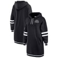 thumbnail image 1 of Women's WEAR by Erin Andrews Black Las Vegas Raiders Hoodie Dress, 1 of 5